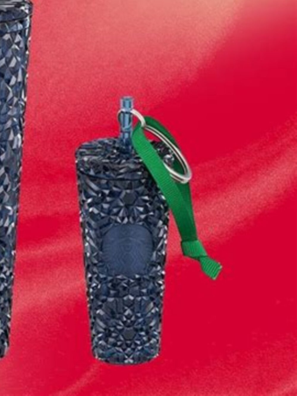 Starbucks Studded Tumbler Ornament Keychain